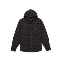 Supreme Number (N)ine Hooded Flannel Shirt Black
