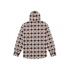 Supreme Number (N)ine Hooded Flannel Shirt White