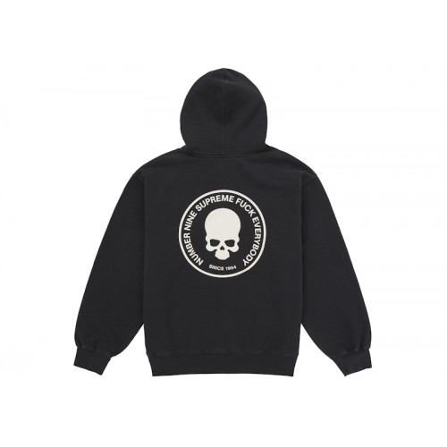 Supreme Number (N)ine Hooded Sweatshirt Black