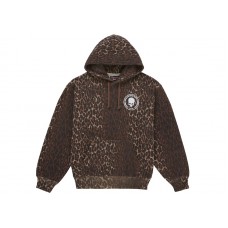 Supreme Number (N)ine Hooded Sweatshirt Leopard