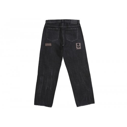 Supreme Number (N)ine Patches Loose Fit Jean Black Supreme Number (N)ine Patches Loose Fit Jean Black