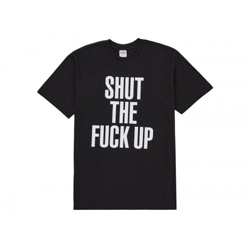 Supreme Number (N)ine Shut Up Tee Black
