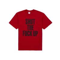 Supreme Number (N)ine Shut Up Tee Red