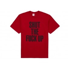 Supreme Number (N)ine Shut Up Tee Red