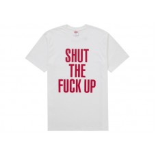 Supreme Number (N)ine Shut Up Tee White