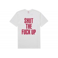 Supreme Number (N)ine Shut Up Tee White