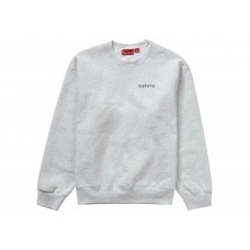Supreme NYC Crewneck Ash Grey
