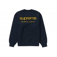 Supreme NYC Crewneck Navy
