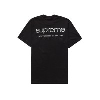 Supreme NYC Tee Black