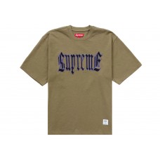 Supreme Old English S/S Top (SS24) Olive