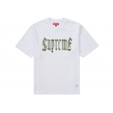 Supreme Old English S/S Top (SS24) White