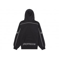 Supreme Overlock Hooded Sweatshirt Black