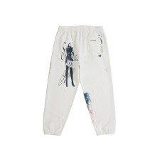 Supreme Overprint Sweatpant White