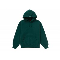 Supreme Paint Hooded Sweatshirt Dark Green