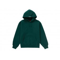 Supreme Paint Hooded Sweatshirt Dark Green