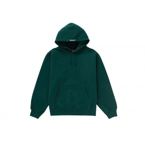 Оригинальный шмот Supreme Paint Hooded Sweatshirt Dark Green