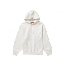 Supreme Paint Hooded Sweatshirt White