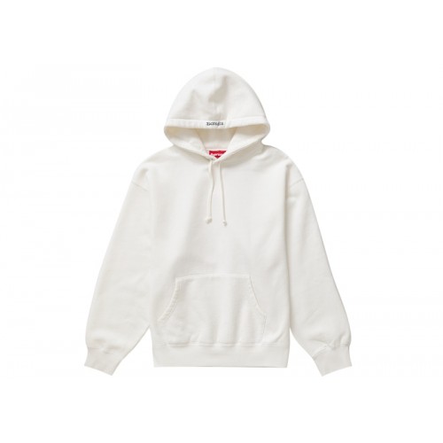 Оригинальный шмот Supreme Paint Hooded Sweatshirt White