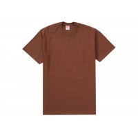 Supreme Paint Tee Brown