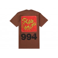 Supreme Paint Tee Brown