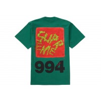 Supreme Paint Tee Green