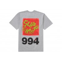 Supreme Paint Tee Heather Grey
