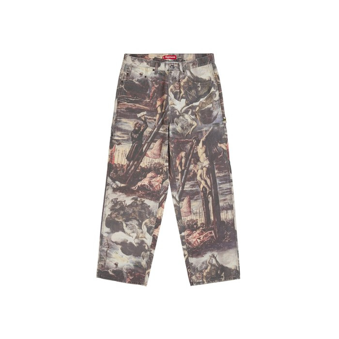Брюки Supreme Painter Pant (FW26) Crucifixion Multicolor Брюки Supreme Painter Pant (FW26) Crucifixion Multicolor