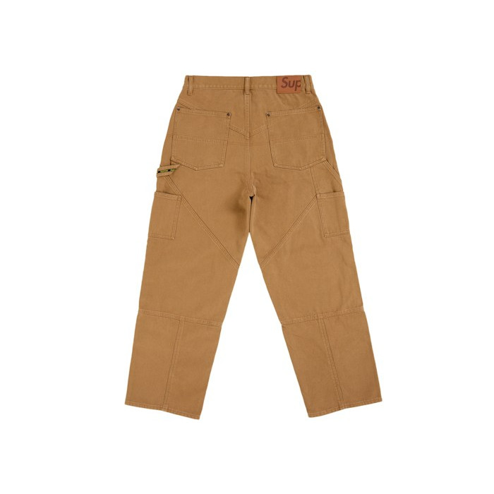 Брюки Supreme Paneled Double Knee Painter Pant Tan Брюки Supreme Paneled Double Knee Painter Pant Tan