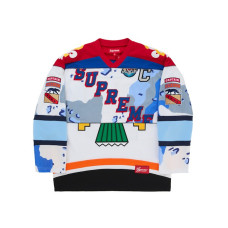 Supreme Paneled Hockey Jersey White