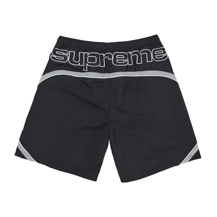 Шорты Supreme Paneled Water Short Black Шорты Supreme Paneled Water Short Black