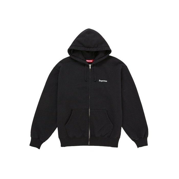 Худи Supreme Paris Is Burning Zip Up Hooded Sweatshirt Black Худи Supreme Paris Is Burning Zip Up Hooded Sweatshirt Black