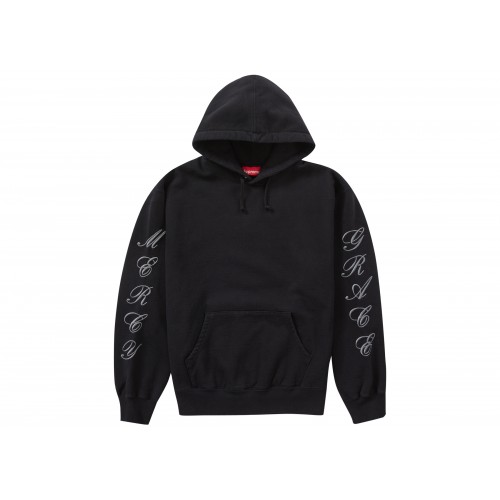 Оригинальный шмот Supreme Patches Spiral Hooded Sweatshirt Black