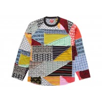 Supreme Patchwork Jacquard L/S Top Multicolor
