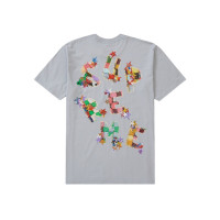 Supreme Patchwork Tee Cement