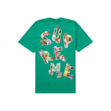 Supreme Patchwork Tee Green