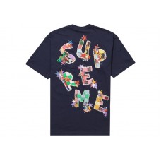 Supreme Patchwork Tee Navy