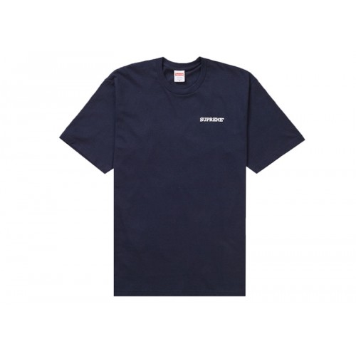 Оригинальный шмот Supreme Patchwork Tee Navy