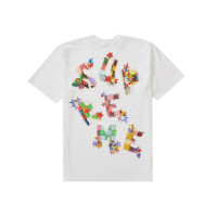 Supreme Patchwork Tee White