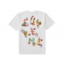 Supreme Patchwork Tee White