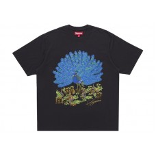 Supreme Peacock S/S Top Black