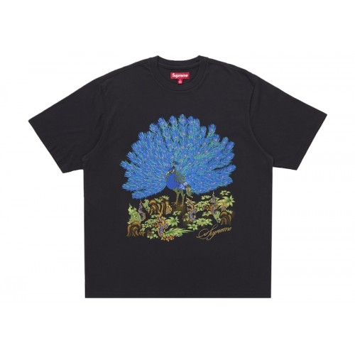 Supreme Peacock S/S Top Black