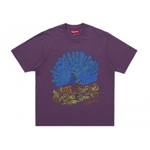 Supreme Peacock S/S Top Purple