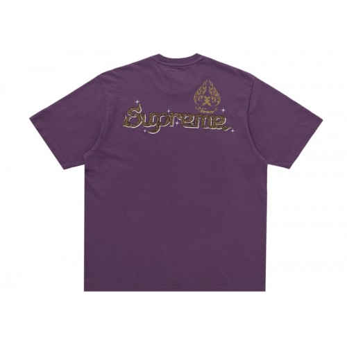Supreme Peacock S/S Top Purple