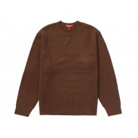 Supreme Pilled Sweater (FW23) Brown