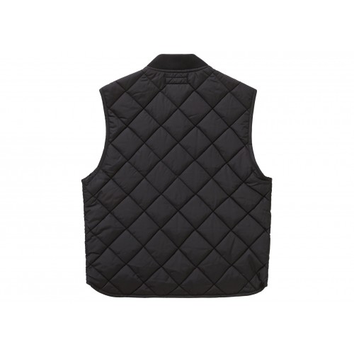 Оригинальный шмот Supreme Pins Quilted Work Vest Black