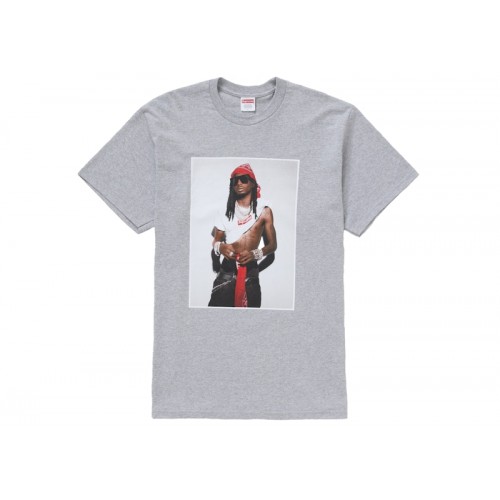 Supreme Playboi Carti Tee Heather Grey