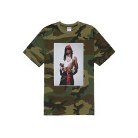 Supreme Playboi Carti Tee Woodland Camo