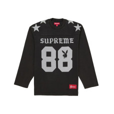 Supreme Playboy L/S Football Top Black
