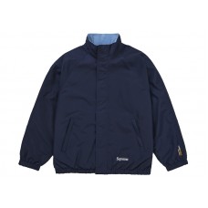 Supreme Polartec Reversible Track Jacket Navy