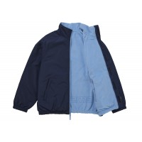 Supreme Polartec Reversible Track Jacket Navy